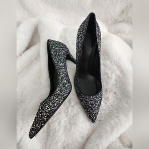 Sparkling Black Women's Heels